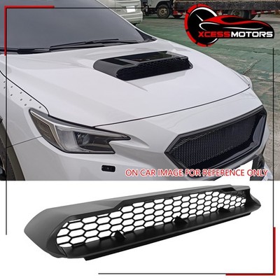 For 22-26 Subaru WRX D Style Front Air Intake Vent Hood Scoop Primer Black 3PCS