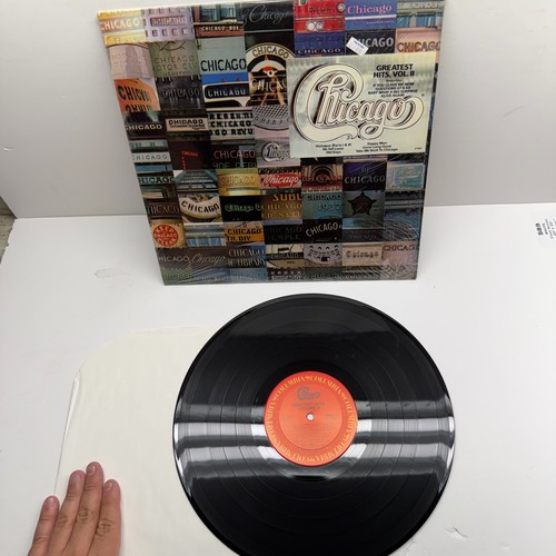 CHICAGO GREATEST HITS VOLUME II LP RECORD VINYL 1981 COLUMBIA FC 37682 w/ Shrink - Picture 2 of 9