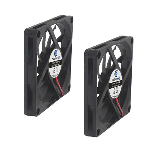 2X wentylator obudowa wentylatora 5V 12V 24V do komputera PC 80x80x10mm 80mm cichy wentylator - Zdjęcie 4 z 10