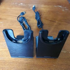 LOT OF 2 Voyager Focus Headset Charging Base - 203079-01