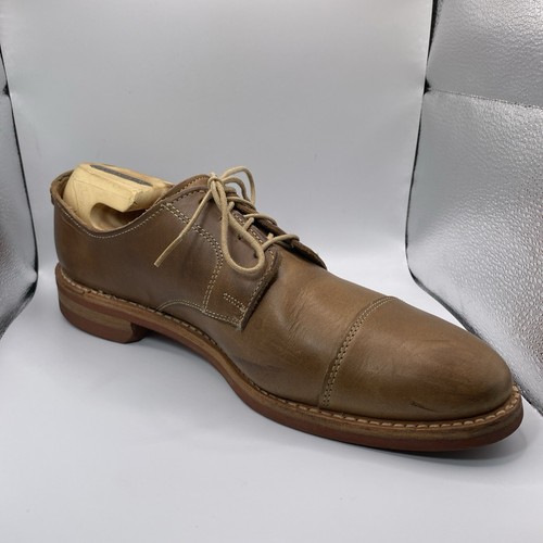 Allen Edmonds Shoes Mens 9.5 D Oak Street Oxford Cap Toe Leather Handcrafted USA - Picture 6 of 15