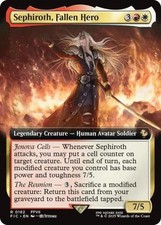 NM Foil R - Sephiroth, Fallen Hero (Extended Art): Commander: FINAL FANTASY