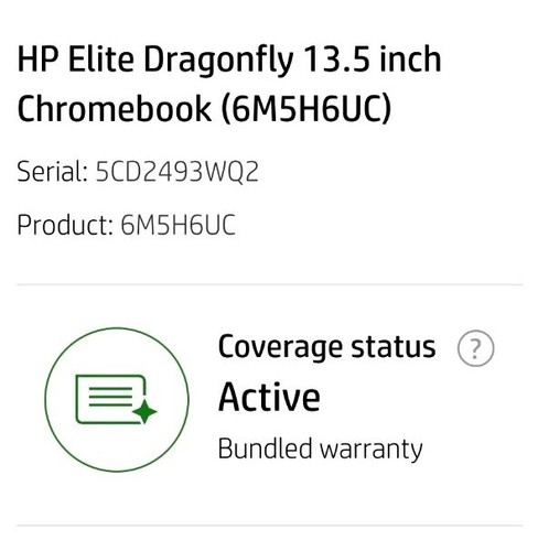 HP Elite Dragonfly Chromebook 13.5" QHD Touch I7-1265U 32GB 1TB SSD WIFI CHROME - Picture 9 of 18