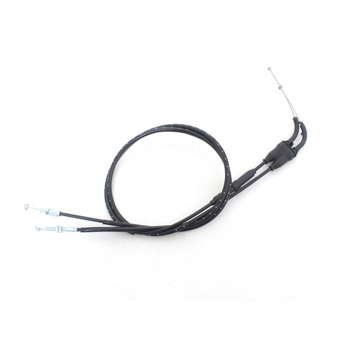 Black Push Pull Throttle Cable for Yamaha TTR250 TT350 TW200 Trailway 1987-2000 - Picture 5 of 12