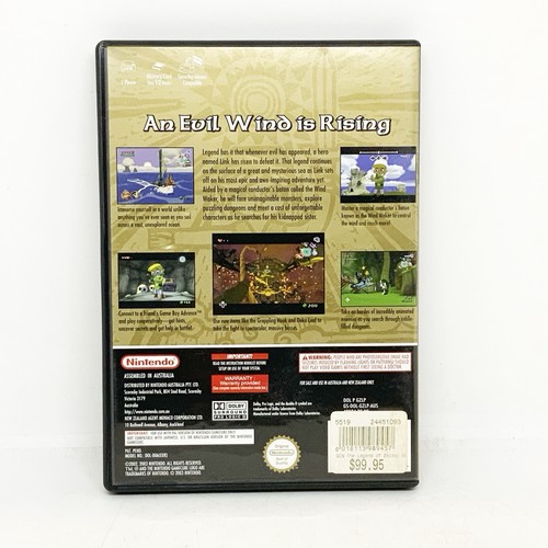 The Legend of Zeda The Windwaker - Nintendo Gamecube - Free Post! - Picture 4 of 4