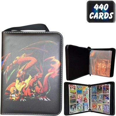 Sammelkarten Album Ordner 440 Taschen Karten Mappe Halter für Pokemon Karten