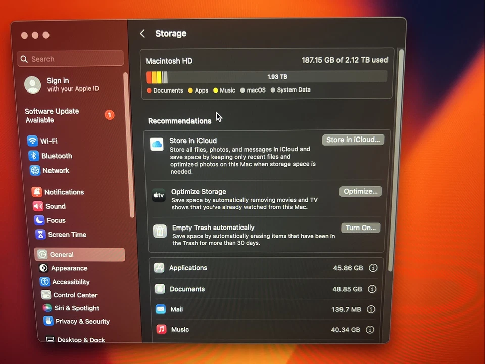 Apple 2017 iMac 27" 5K,酷睿 i7 4.2 GHz,64GB RAM,仅 2TBFusionDrive 计算机 — 第 3/4 张图片
