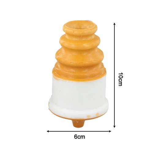 2 Rear Bump Stop Supports For Fiat 500C For Abarth Panda Quality Material - Picture 11 of 12