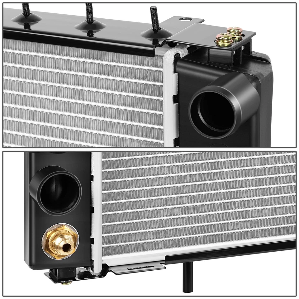 ДЛЯ 91-01 JEEP CHEROKEE/COMANCHE AT OE СТИЛЬ ПОЛНЫЙ АЛЮМИНИЕВЫЙ СЕРДЕЧНИК РАДИАТОР DPI1193 - Изображение 3 из 4