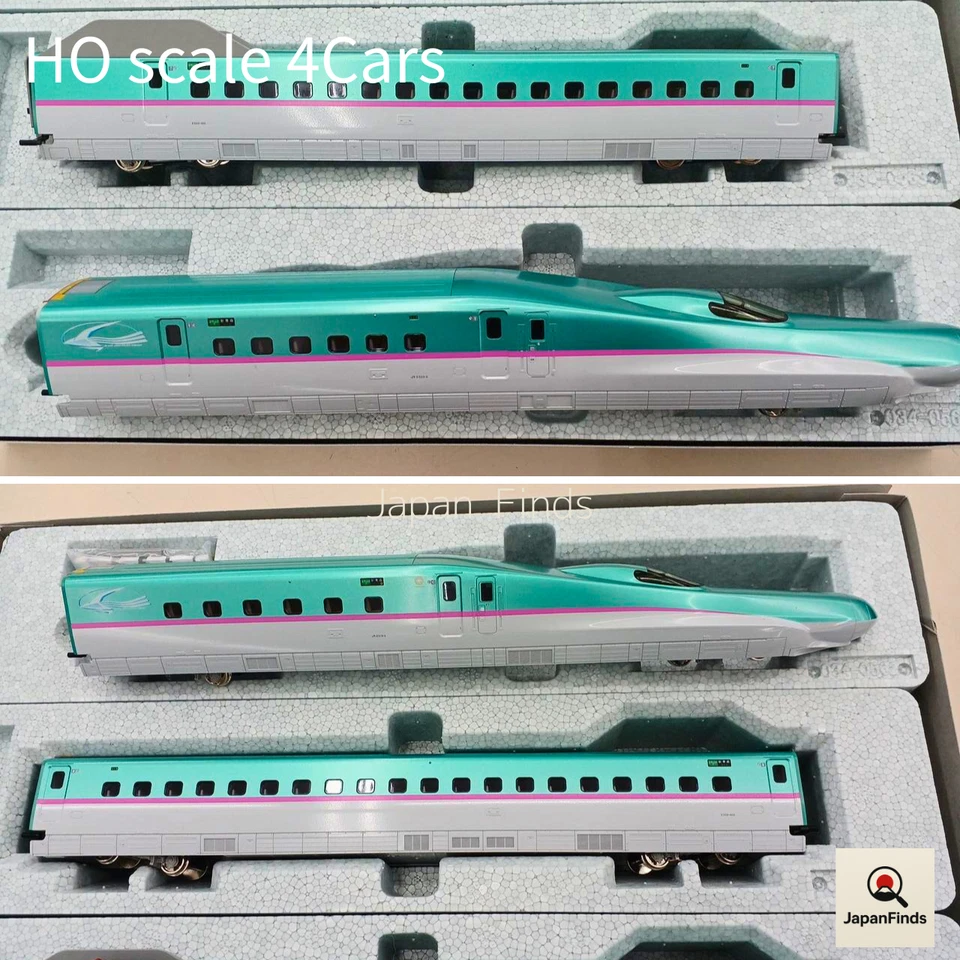 KATO HO Scale E5 Series Shinkansen Hayabusa 4-Car Basic Set 3-516 tested rare - Bild 4 von 4