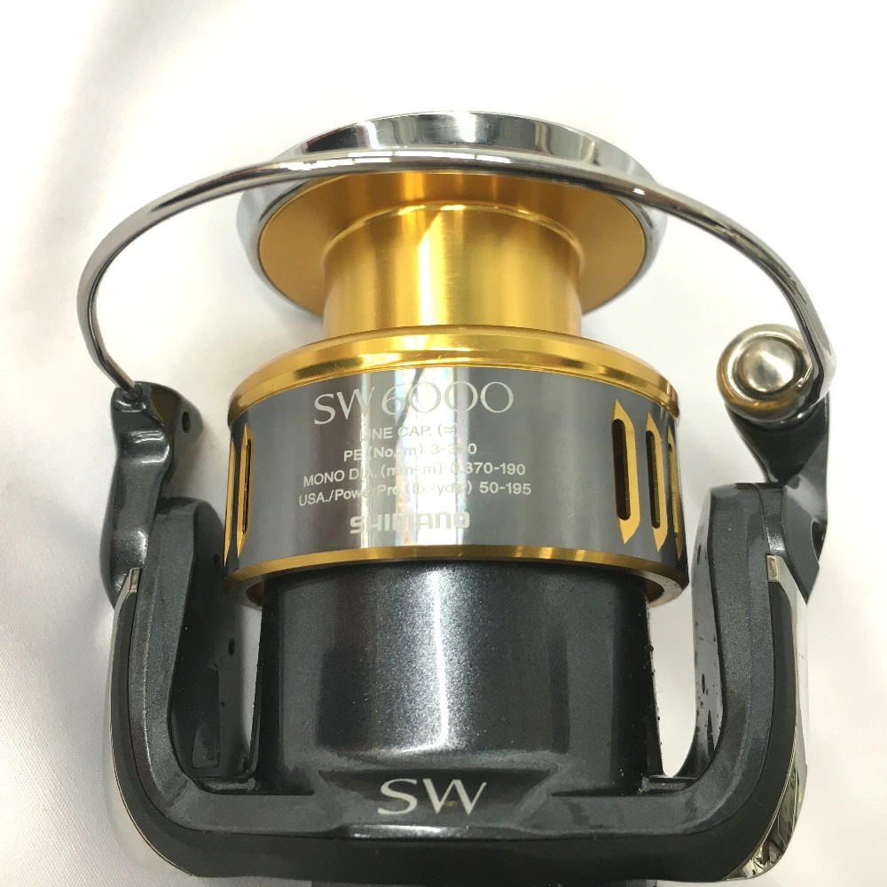 SHIMANO 15 TWIN POWER SW 6000PG BEAUTIFUL USED FREE SHIPPING
