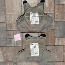 GNX2F Level II Body Armor Bullet Proof Vest Panels Size LADIES SMALL SET 29 