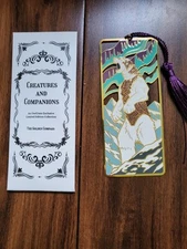 Owlcrate Creatures & Companions Metal Bookmark, The Golden Compass Pullman