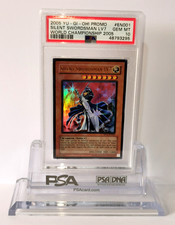 Silent Swordsman LV7 wc5-en001 (PSA 10) Ultra Rare Yu-Gi-Oh!