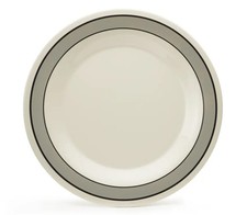 G.E.T. WP-5-CA 4 Dz - 5-1/2" Diamond Cambridge Wide Rim Melamine Plate