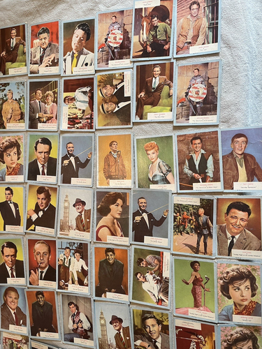 job lot over 40 cards A&BC Who Z at star, part set 1958 - Picture 2 of 17