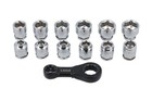 Laser Tools Ratchet Torque Adaptor with Shallow Insert Sockets 13pc 9138