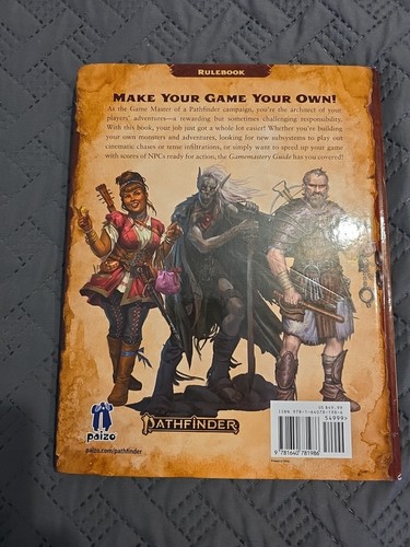 Pathfinder GameMastery Guide Second Edition by Logan Bonner & Mark Seifter - Picture 2 of 2