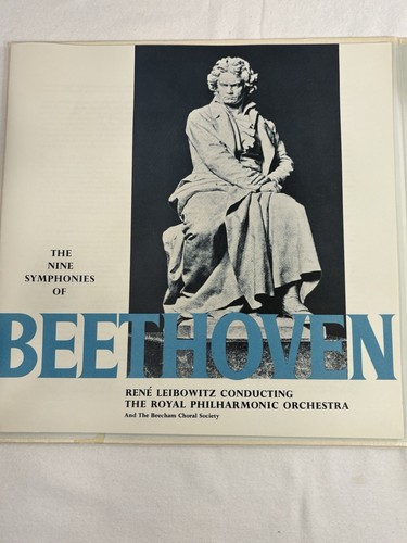 The Nine Symphonies of Beethoven Box Set Classical RCA 1966 Readers Digest - Imagen 6 de 14