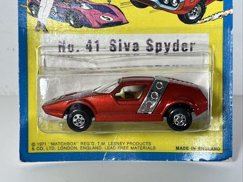 Matchbox Superfast Nr. 41 auf versiegelter Karte  - Bild 2 von 21