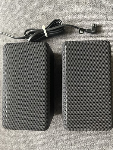 Sony - SA-RS3S Wireless Rear Speaker - Black