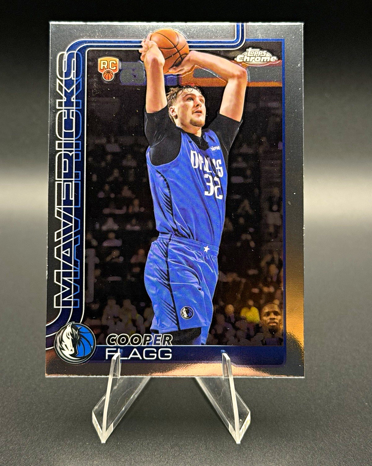 Topps Chrome 2025-26 Cooper Flagg #251 Dallas Mavericks Rookie