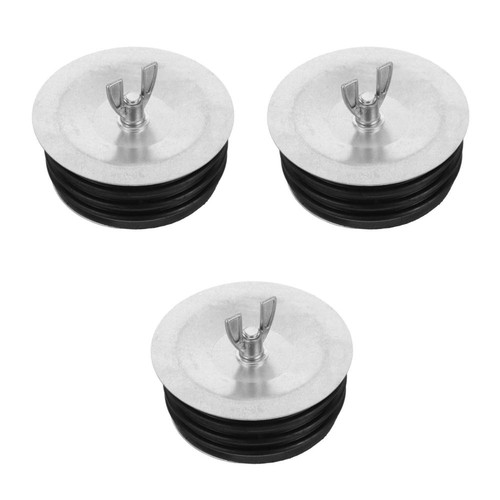  Rohrstopfen: Kanal Gummi Abflussstopfen mit Metalldichtung Spülbeckenstopfen für Küche - Bild 18 von 20