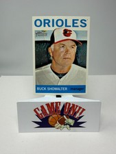 2013 Topps Heritage Baseball Buck Showalter Card #298