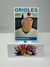 2013 Topps Heritage Baseball Buck Showalter Card #298