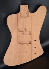 Custom Order Bass Guitar Body, FB Bass, Unfinished, Mahogany, Fits P Bass® Neck