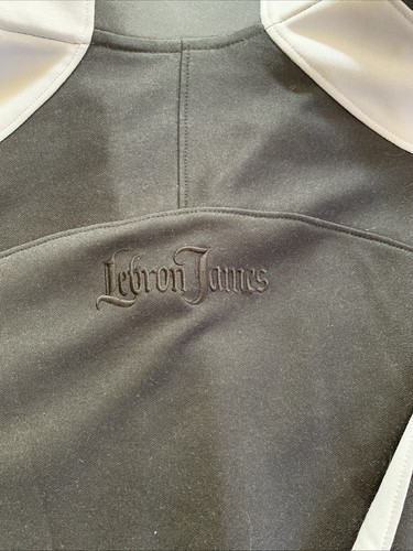 Vintage LeBron James Nike Sweater Mens XXL Black Full Zip Y2K Streetwear LJ23 - Picture 7 of 7