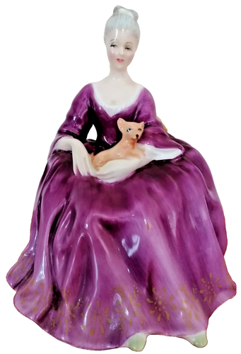 Royal Doulton Figurine "CHARLOTTE” HN2421  16.5(h)cm. John Bromley, 1972-1986 - Picture 2 of 16