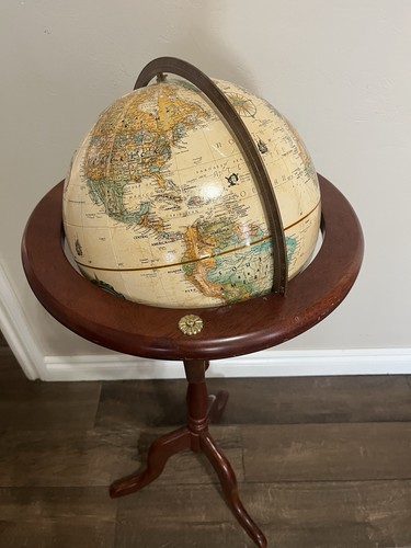 Replogle World Bodenglobus 12" Standglobus Bombay Company Weltklassiker Vintage - Bild 4 von 7