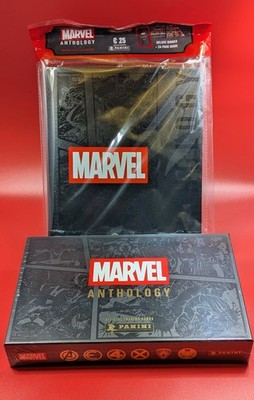 MARVEL ANTHOLOGY TRADING CARD TREASURE Booster BOX plus Album