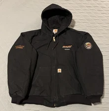 🟧🟧🟧 CARHARTT JACKET BNSF RAILWAY COMPANY ISSUED J140 MEN’S XL SOUTHWEST