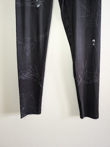 Halloween Araña Leggings Talla Mediana Bruja Pijama Disfraz Novedad Telaraña NUEVO - Imagen 2 de 9