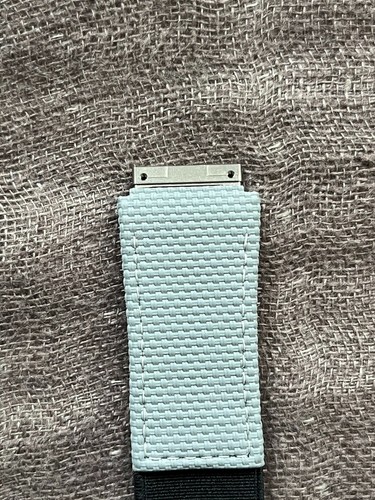 Richard Mille 67-01M Gray Hook and Loop closure Rubber Strap / Band Authentic - Picture 13 of 24