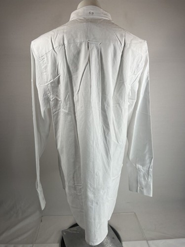 NEW Five Four Barkley Shirt Mens Large White Button Down Long Sleeve - Picture 3 of 12