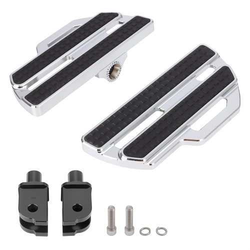 Adjust Front Rider Floorboards Footrest For Softail Heritage Classic Deluxe 18+ - Picture 9 of 12