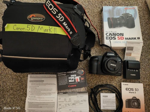 Canon EOS 5D Mark II US Bundle. Ready To Go! First Time Camera Owner Set.