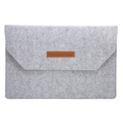 Felt Tablet Sleeve Bag Large Capacity Layered Storage Soft Inner Graphic Draw FY - Afbeelding 13 van 24