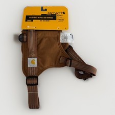 Carhartt Nylon Duck No Pull Big Dog Harness Leash LARGE PH0486 26-35  Chest, Tan