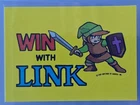 Link Nintendo Sticker No.616 1989 RAW N/A Vintage Trading Card Collectible