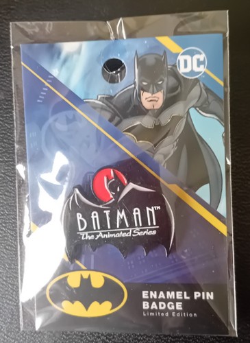 DC Batman The Animated Series Enamel Pin Badge. Limited Edition.