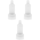  3pcs Liquid Soap Dispenser Bottle Head Soap Dispenser Head Shampoo Dispenser