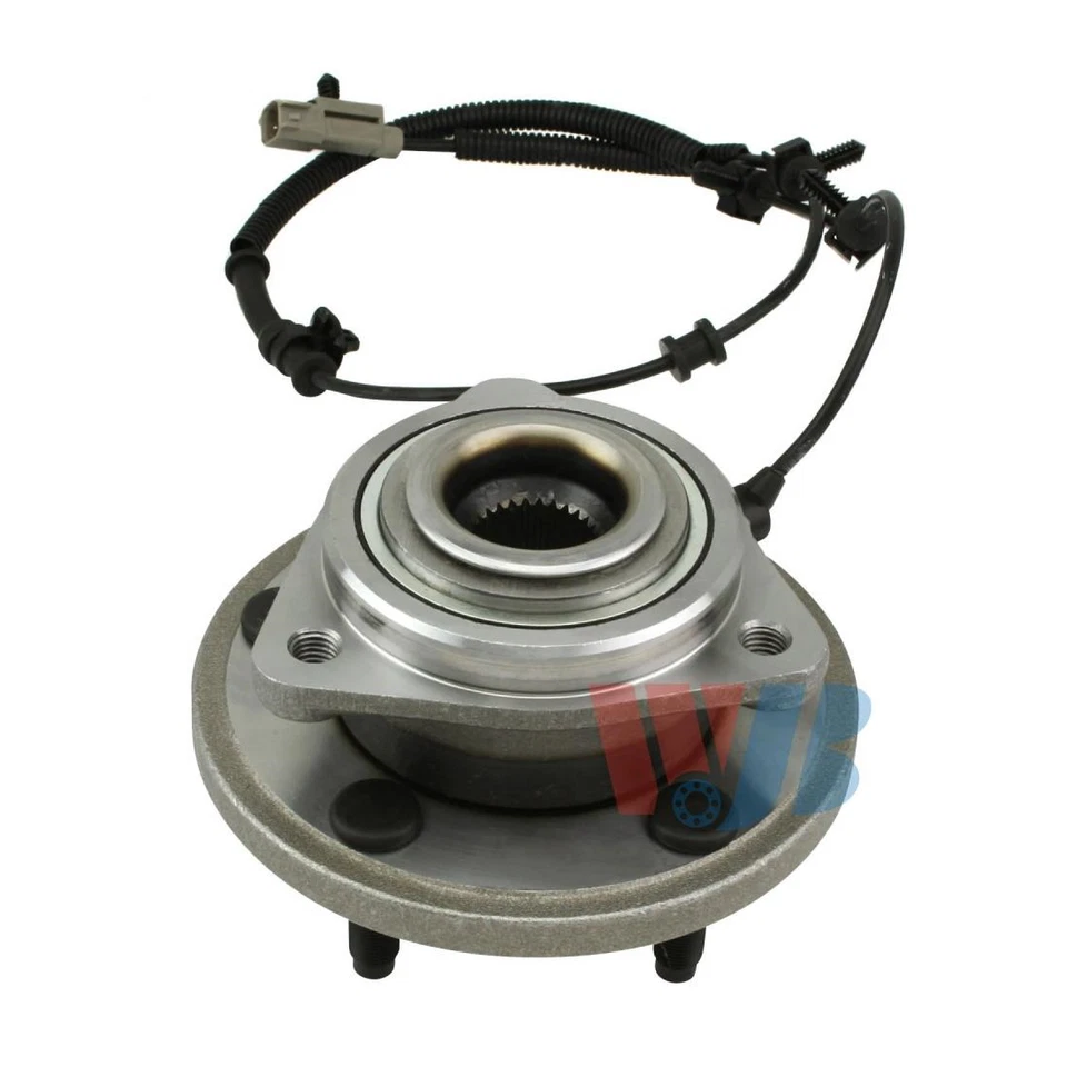 Conjunto de cojinete y buje de rueda delantera WJB para Jeep Commander 2006-2010 Foto 3 de 3