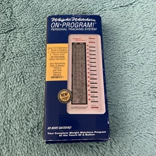 Vintage Weight Watchers On Program Personal Tracking System 1993 New Open Box