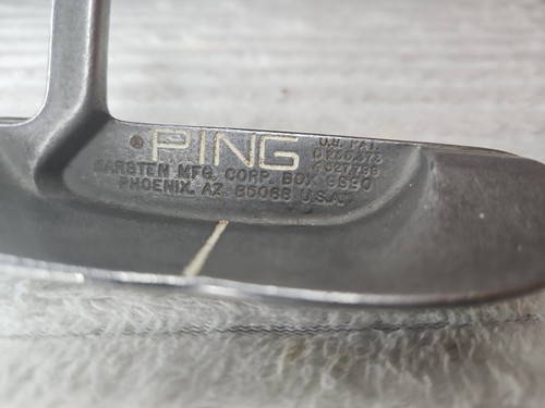 Ping Karsten Right Hand B60 Putter Steel Head & Shaft 36 Inch Original Grip - Picture 14 of 24