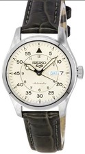 Seiko 5 Sports Champagne Flieger Suit Style Automatic SRPJ87K1 Mens Watch