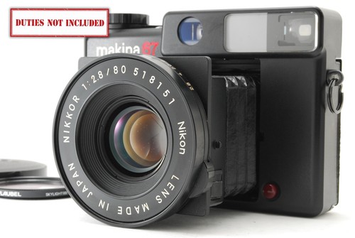 Meter Works! [Near MINT] Plaubel Makina 67 6x7 Medium Format Film Camera JAPAN - Picture 1 of 24